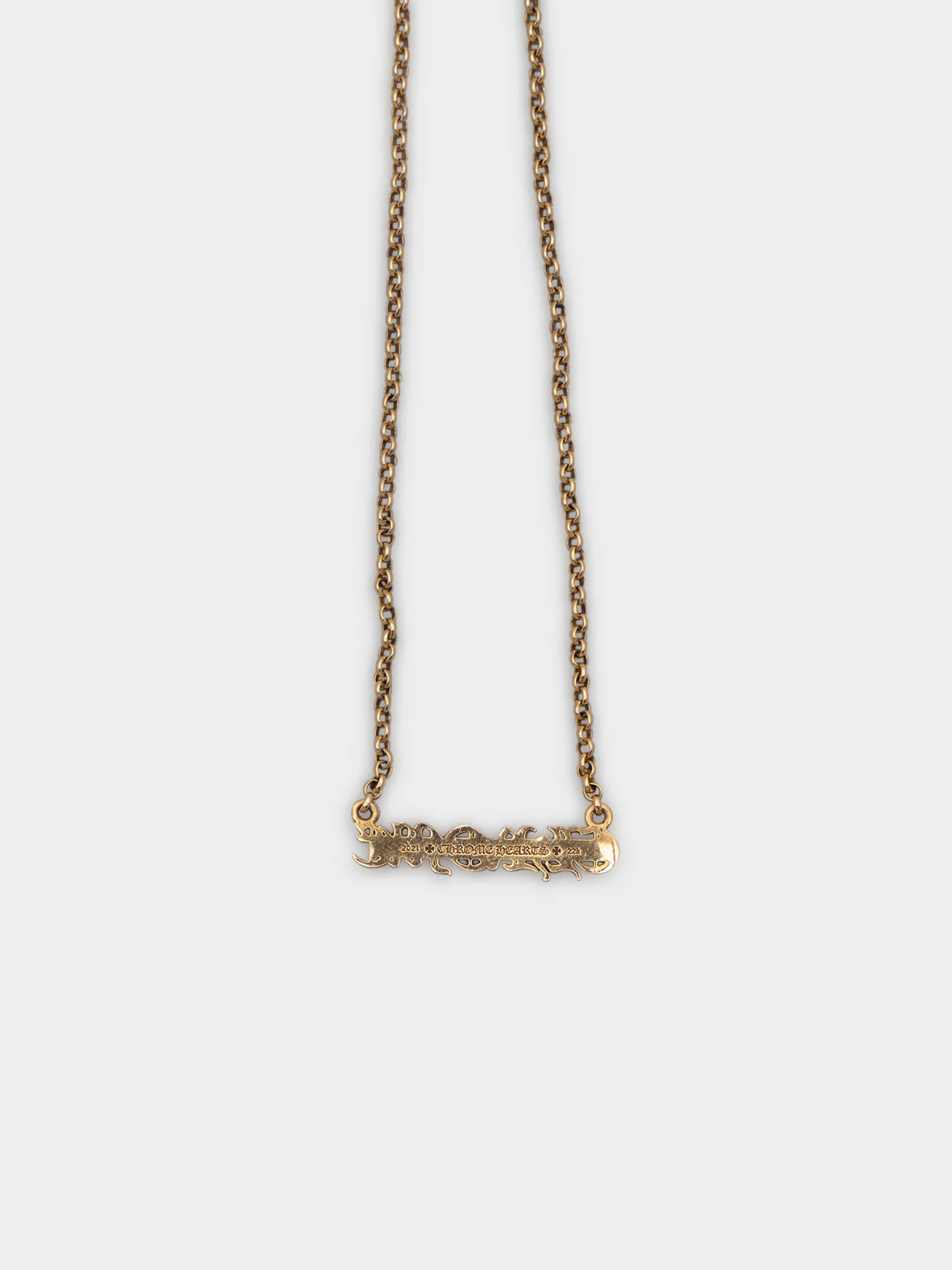 22k Spellout Necklace - Image 4