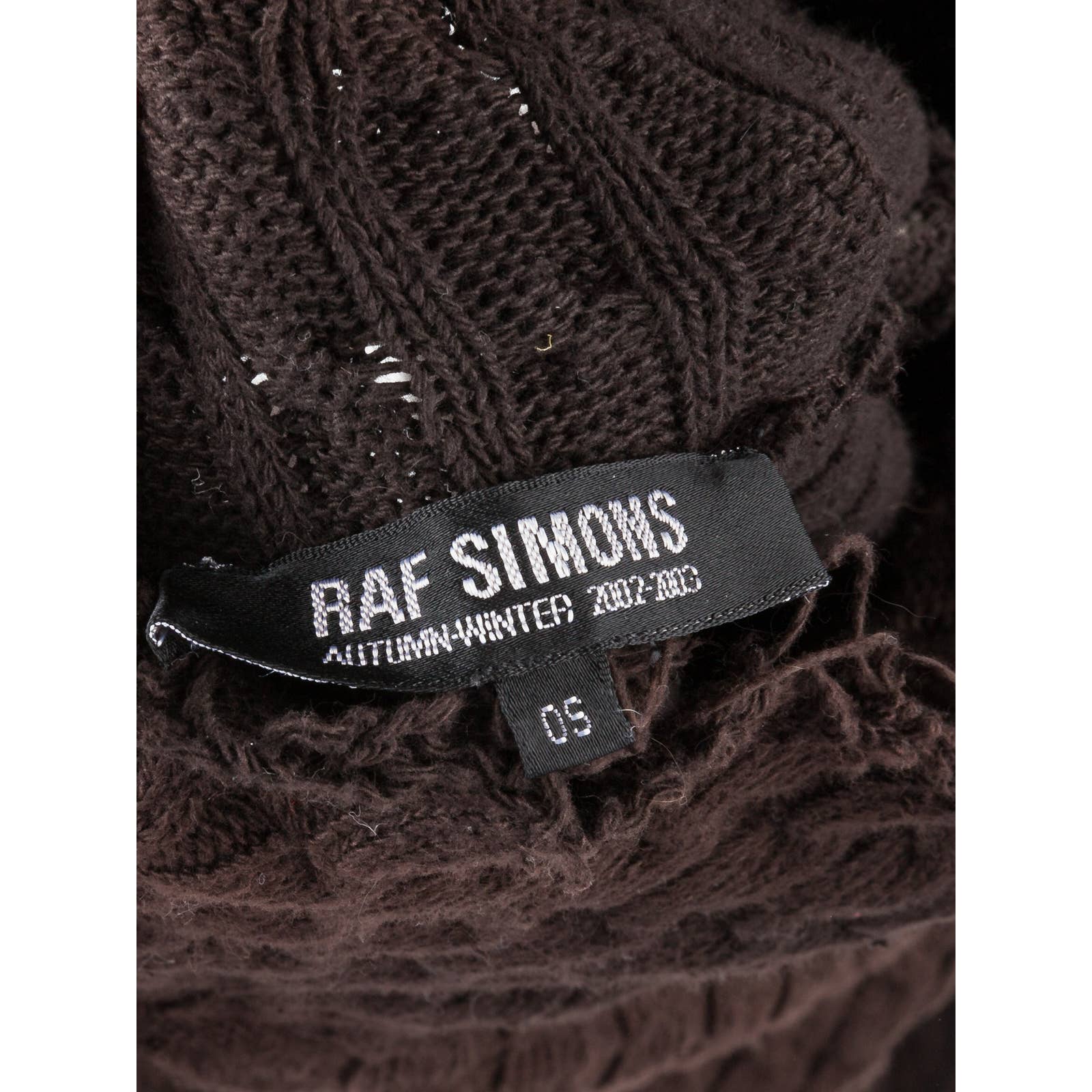 'Virginia Creeper' Oversized Cable Knit Sweater - Image 4