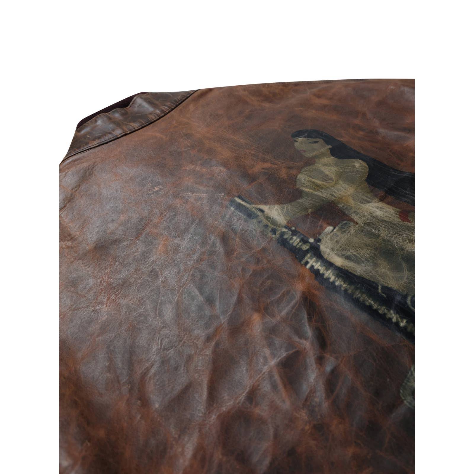 Justin Davis Pin-up Leather Jacket - Image 5