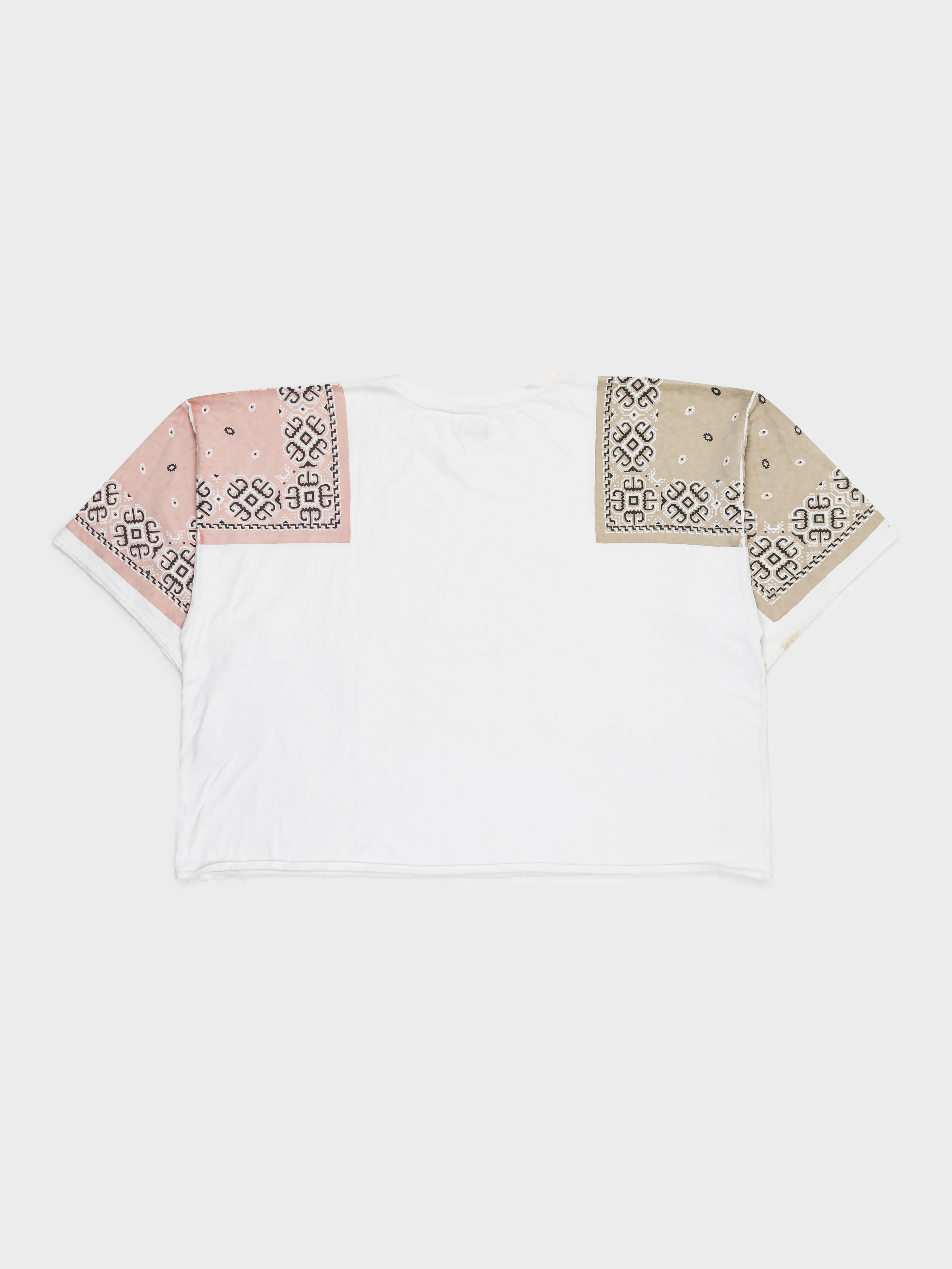Bandana Paneled T-Shirt - Image 3