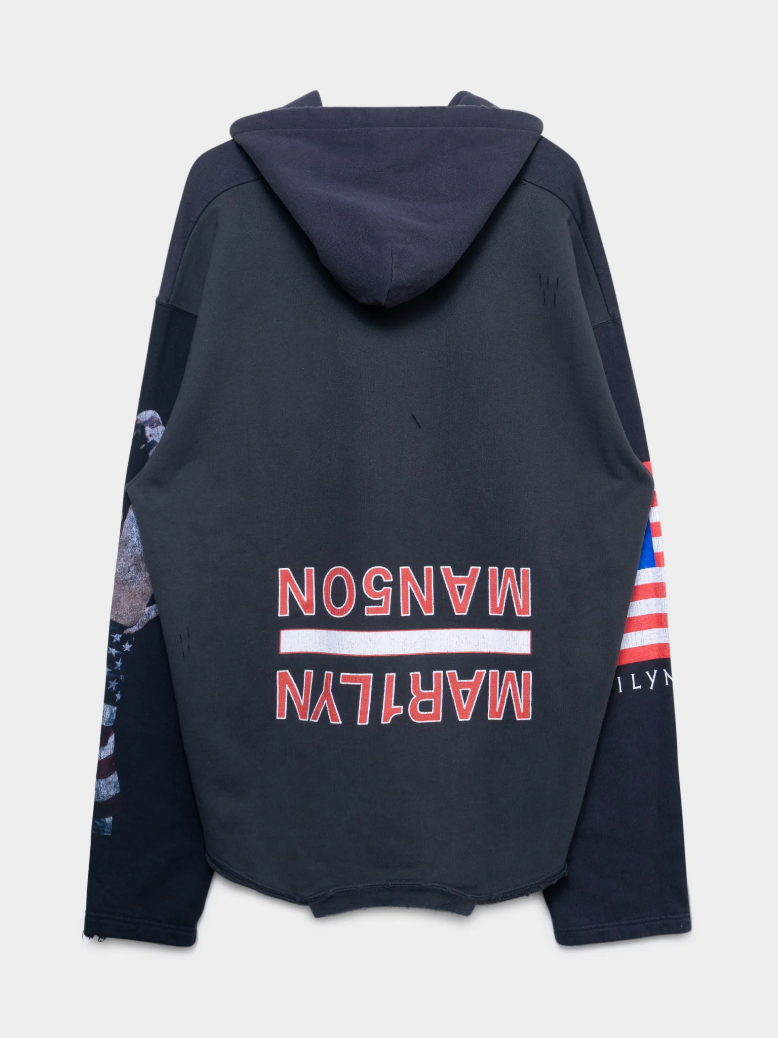 Banned Marilyn Manson Reconstructed Hoodie - Image 3