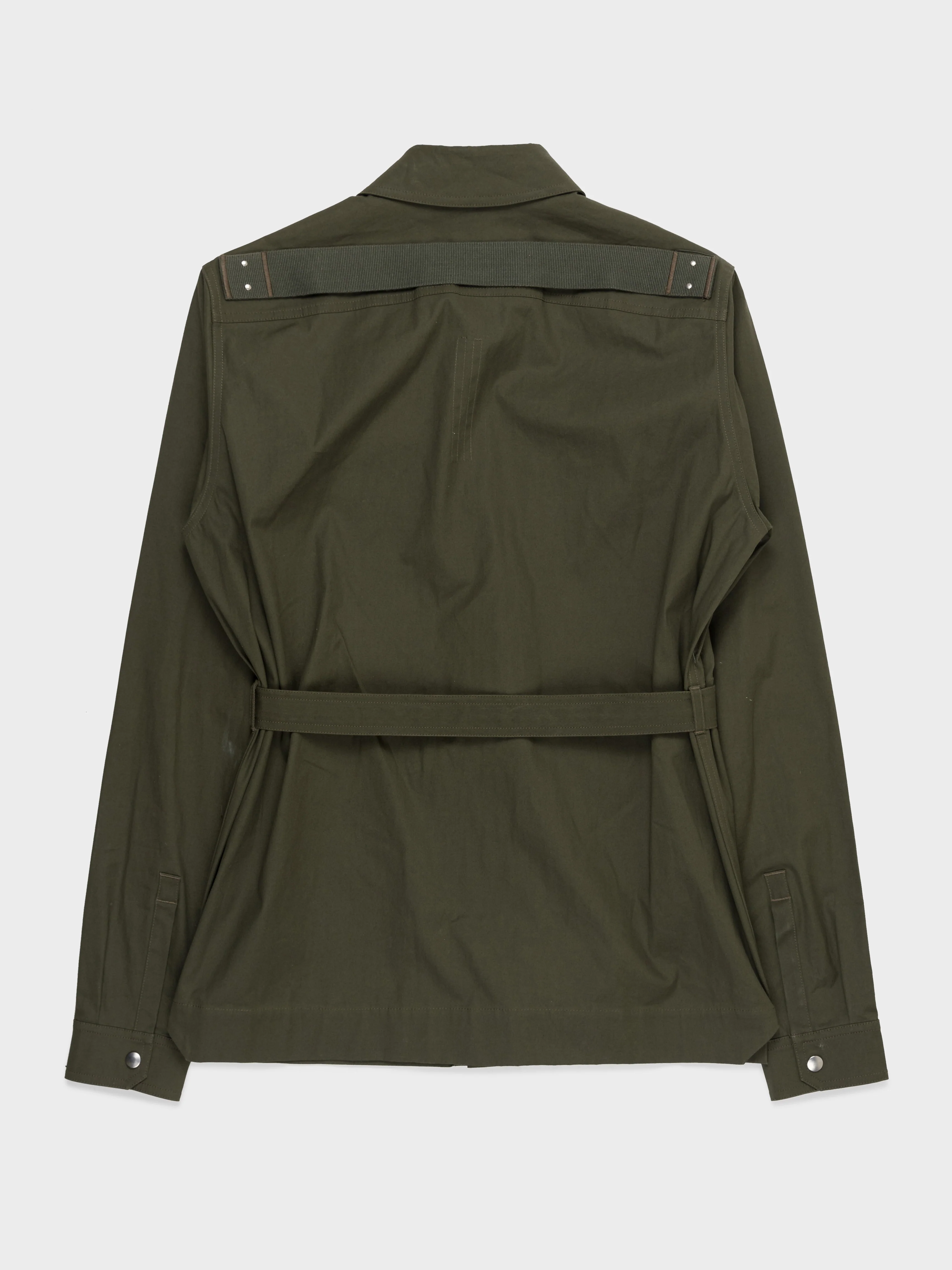 Belted Military Jacket - Image 3