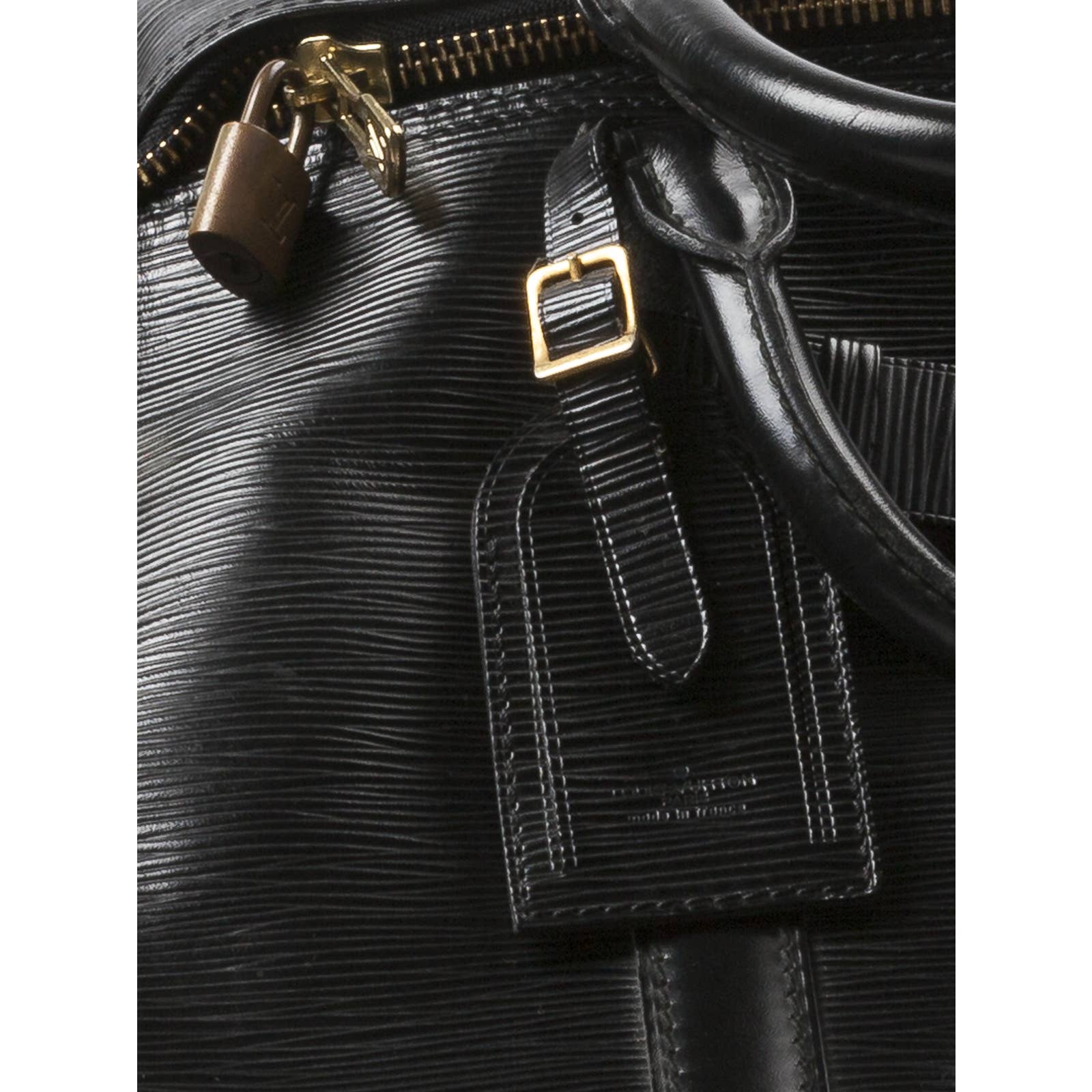 Black Epi Leather 55 Bag - Image 5