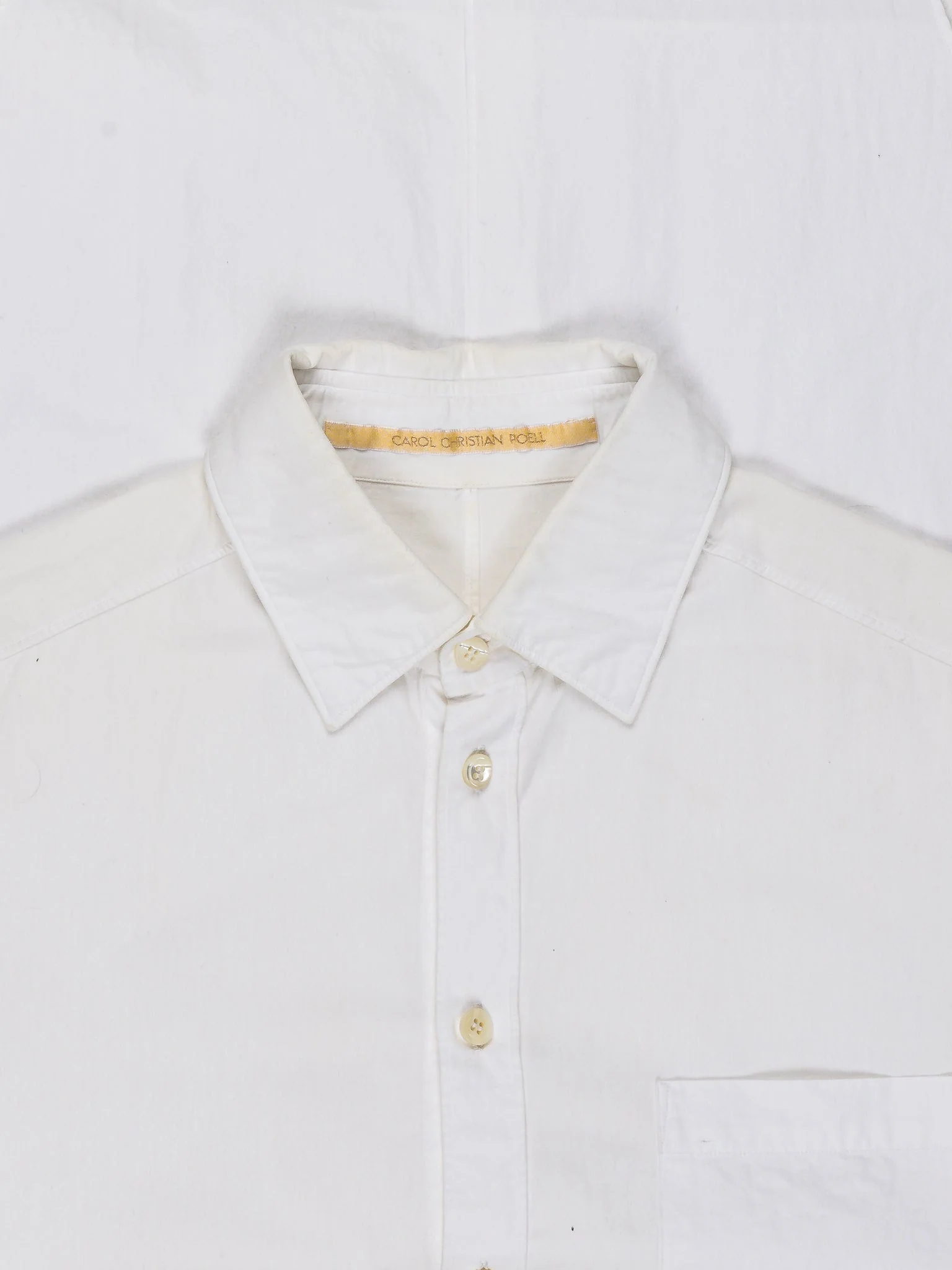 Button Flap Dress Shirt - Image 3