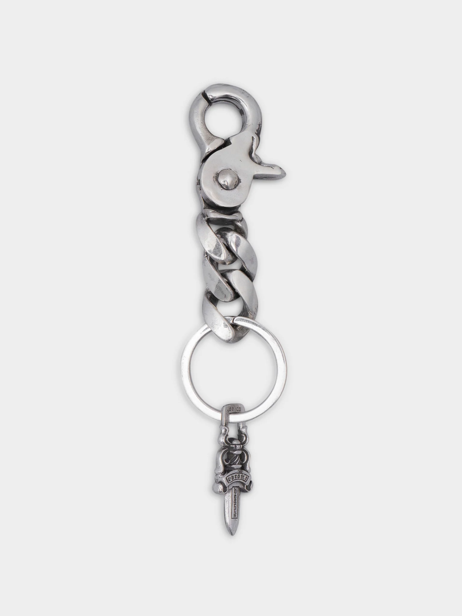 Cuban Keychain (2 LINKS) with Dagger - Image 3