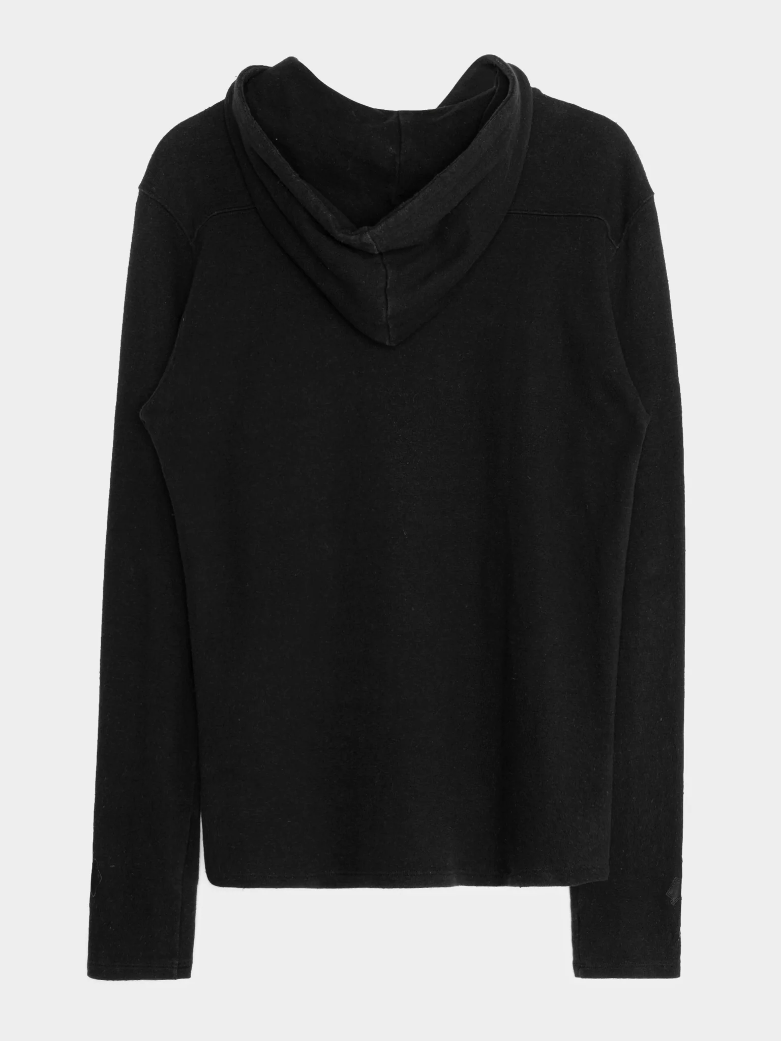 Patched Dagger Half Zip Hoodie - Image 3