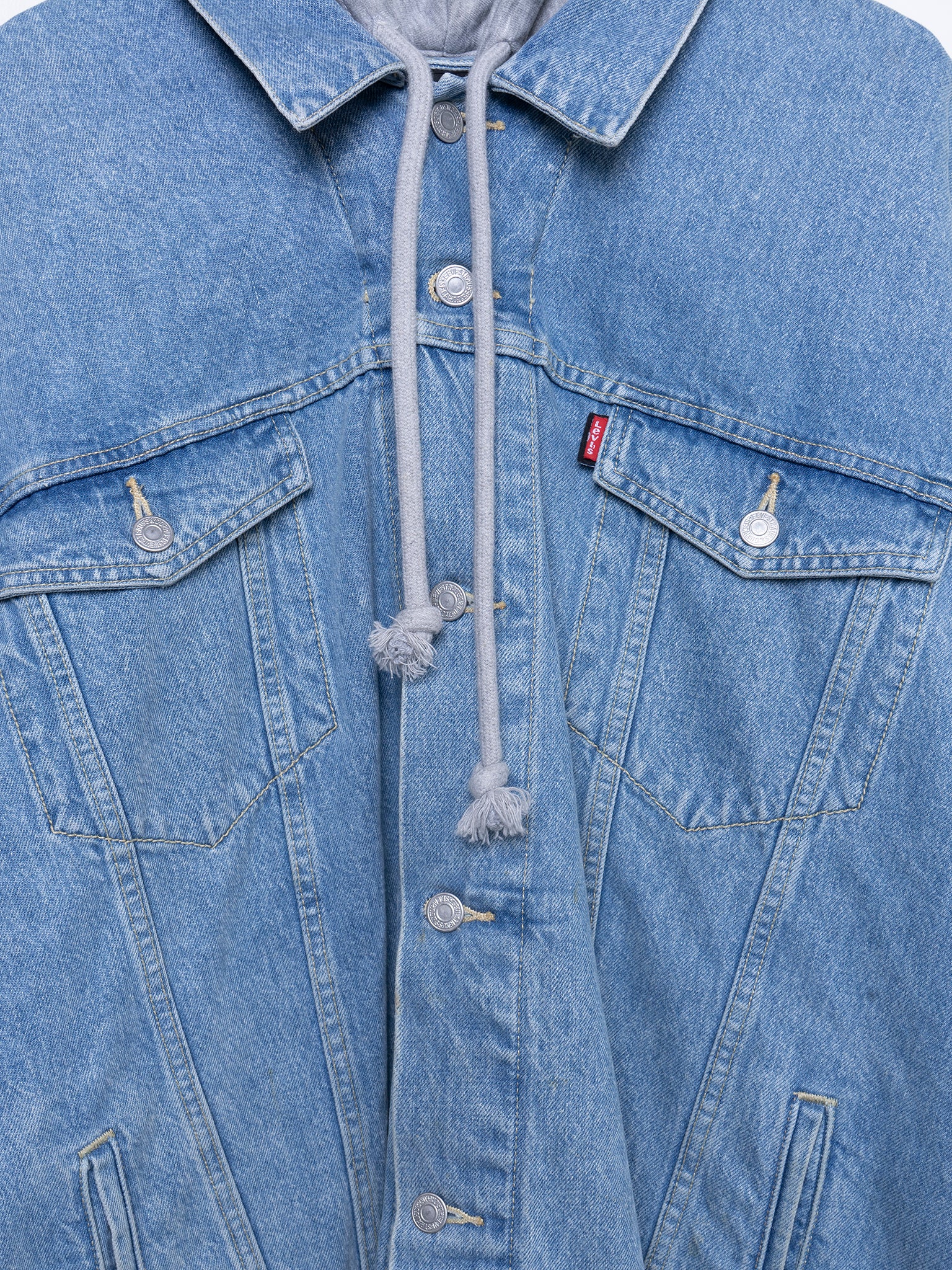 Levi's Hooded Denim Jacket - Image 4