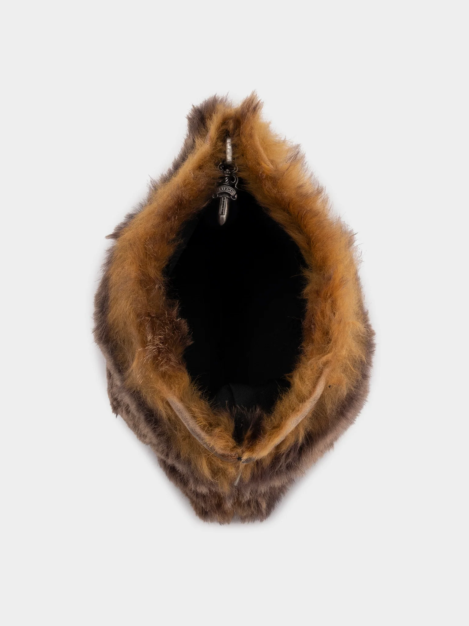 Mink Fur Zip Wallet - Image 3