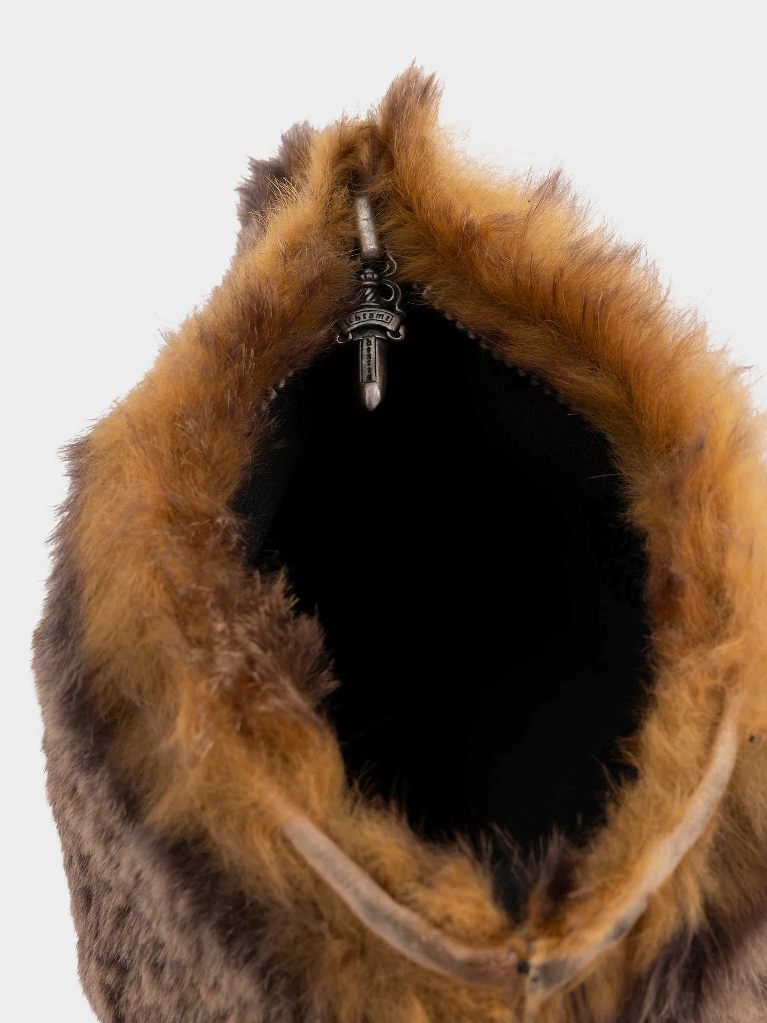 Mink Fur Zip Wallet - Image 4
