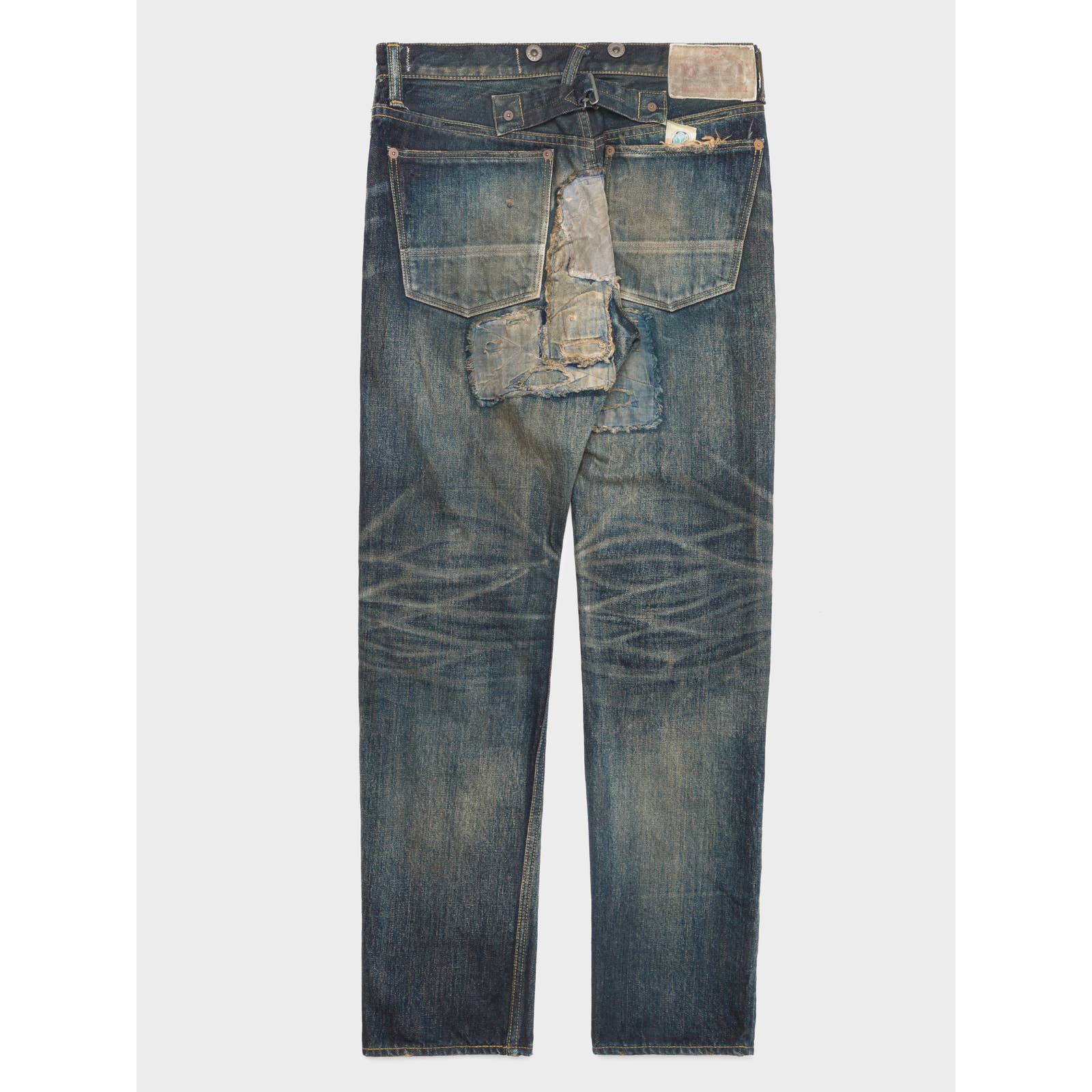 Heavy Patchwork Jeans - Image 3