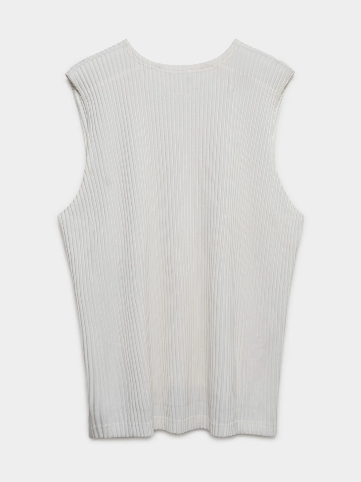 Homme Plisse White Tank Top - Image 3