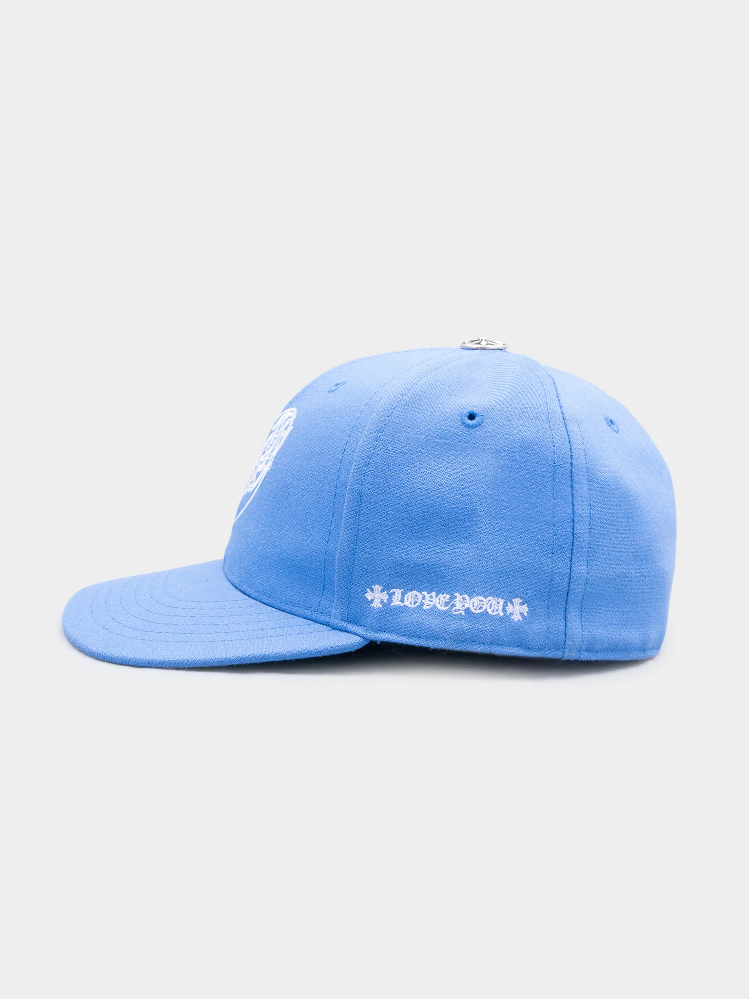 Love You Baby Blue Baseball Hat - Image 3
