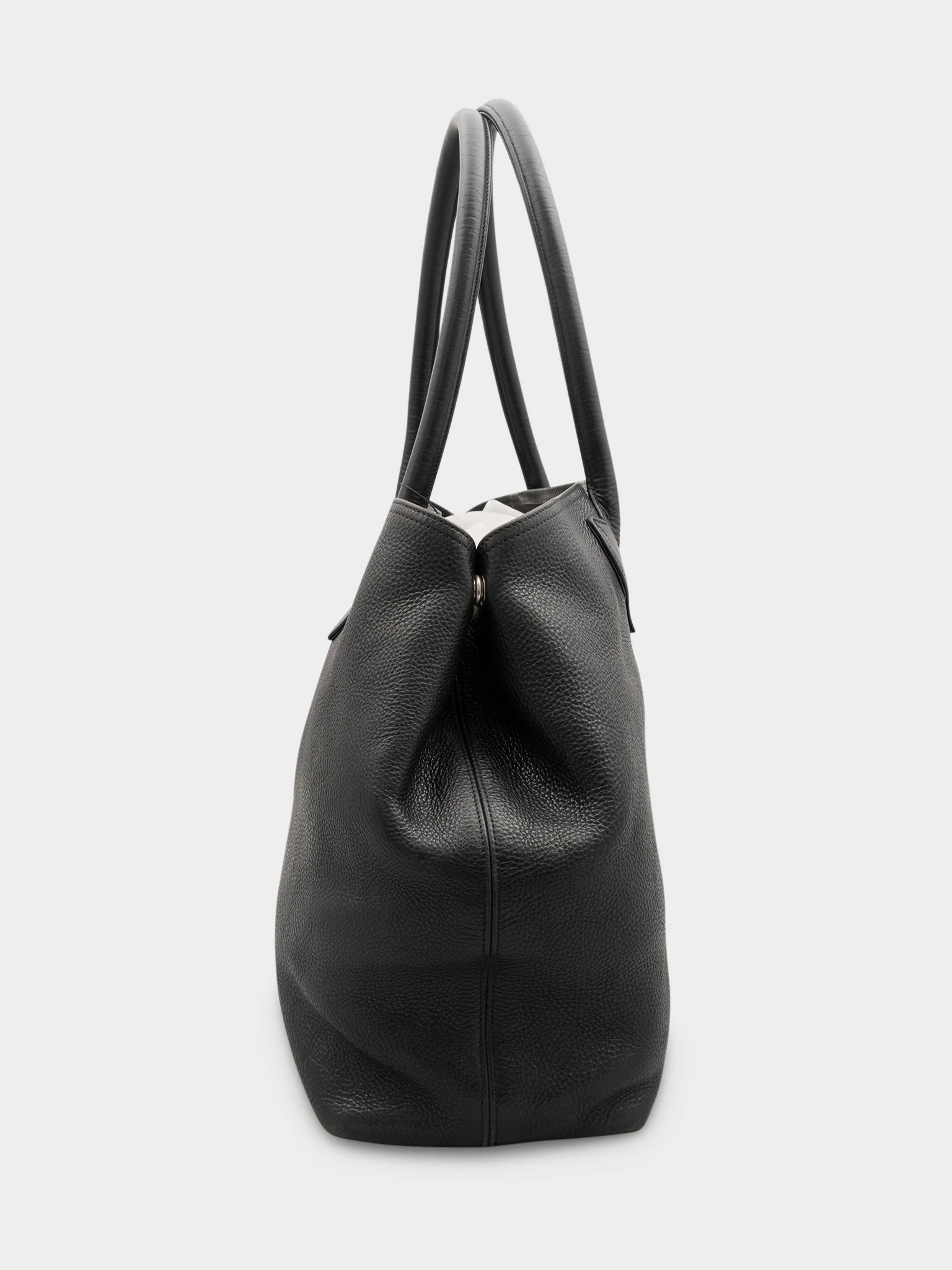 Jumbo Leather Cemetery Tote Bag - Image 4