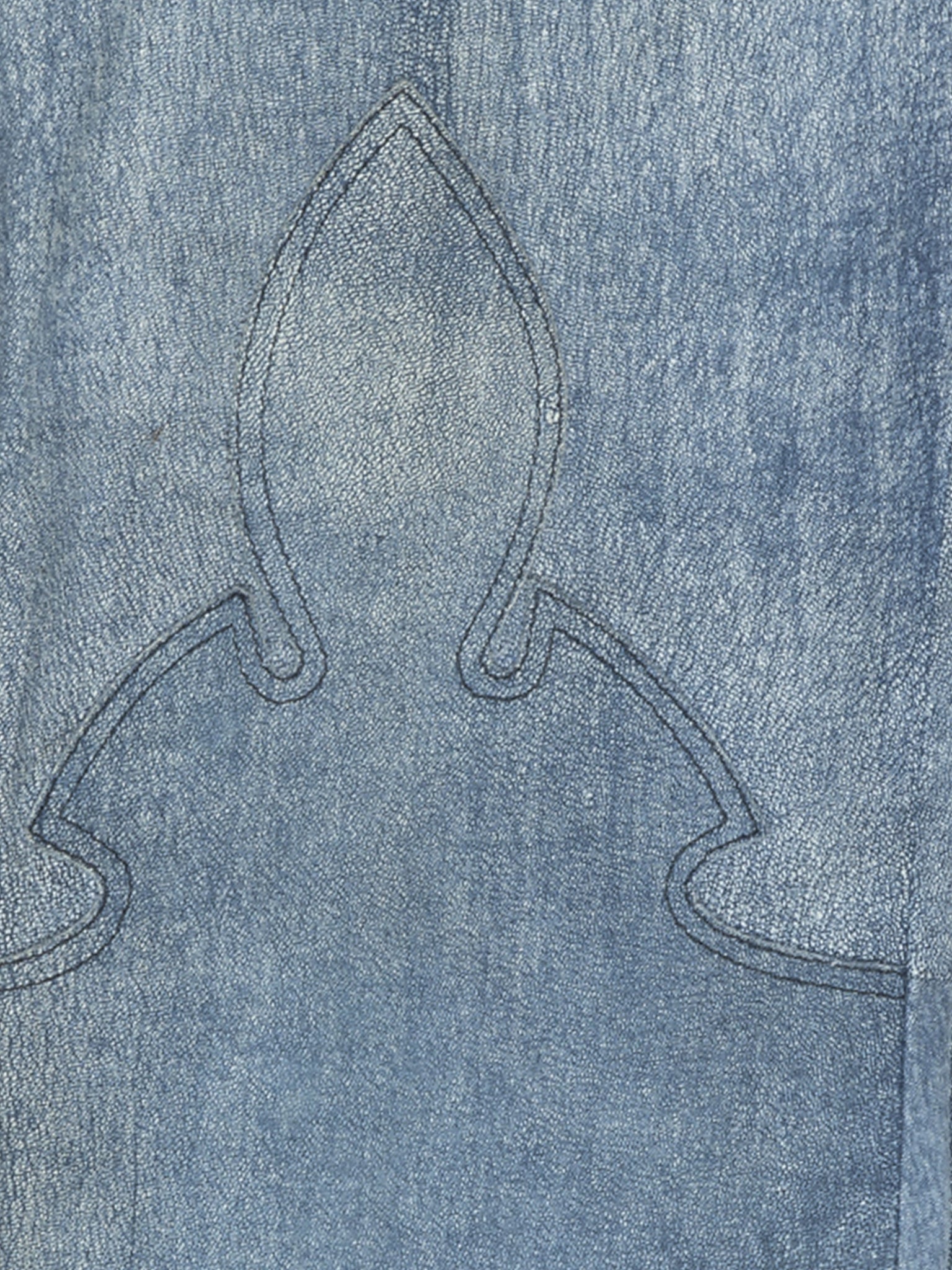 Leather Fleurknee Trousers - Image 3