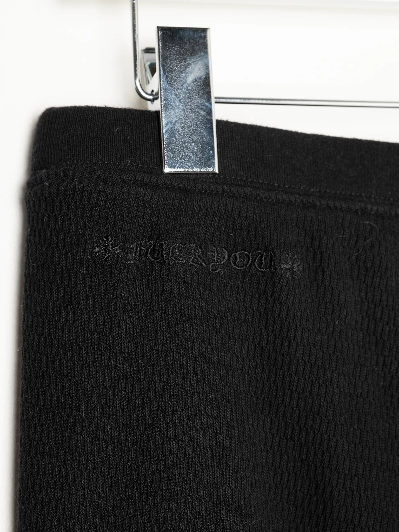 Leather Patched Leggings - Image 3