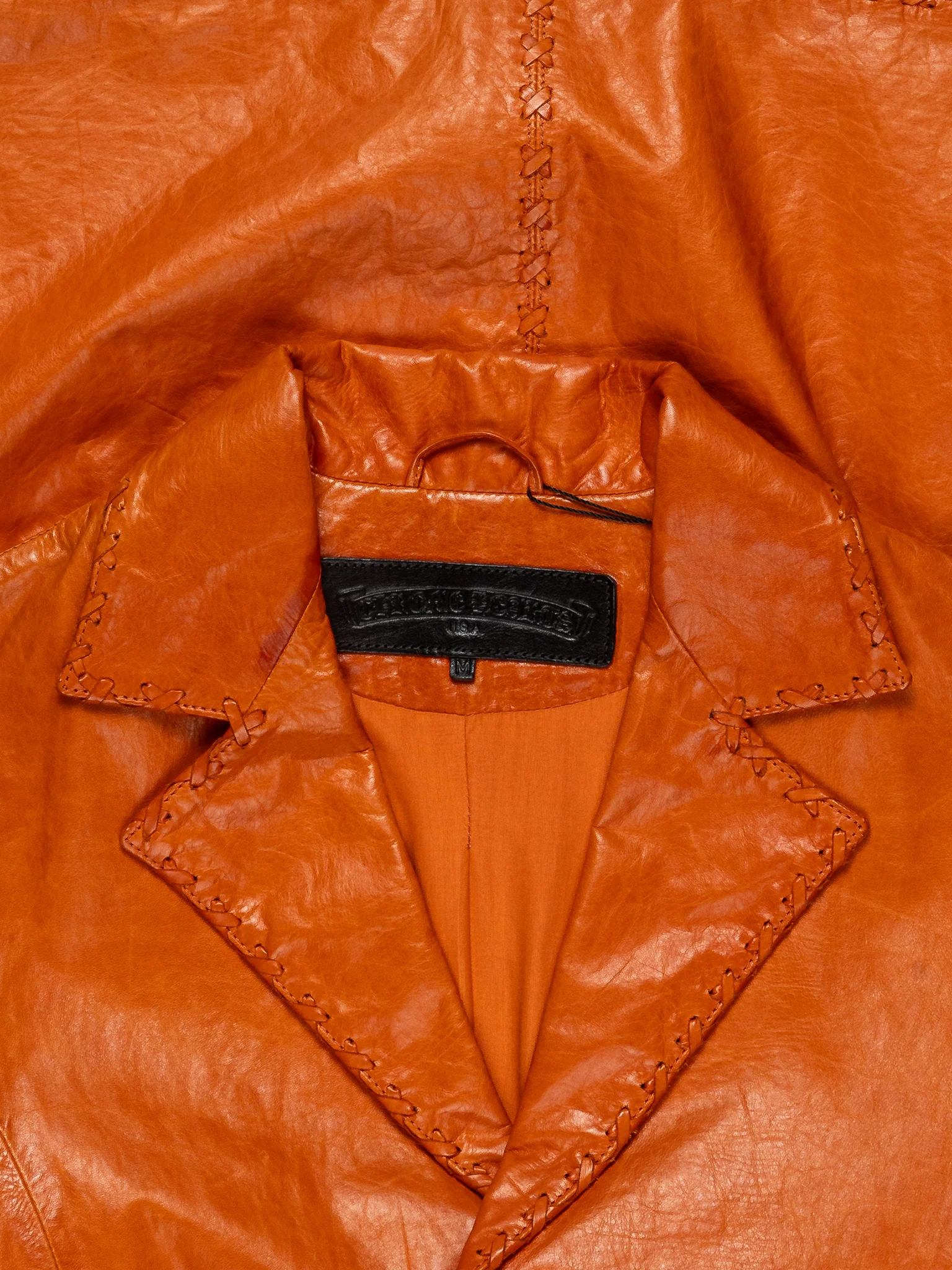 Long Leather Coat - Image 4