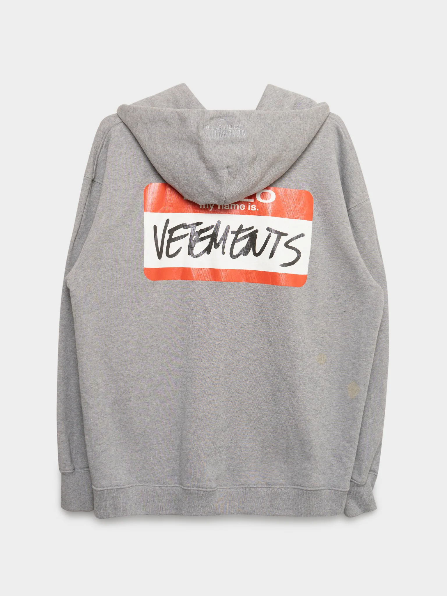 Nametag “Hello, My Name Is” Zip-Up Hoodie - Image 3