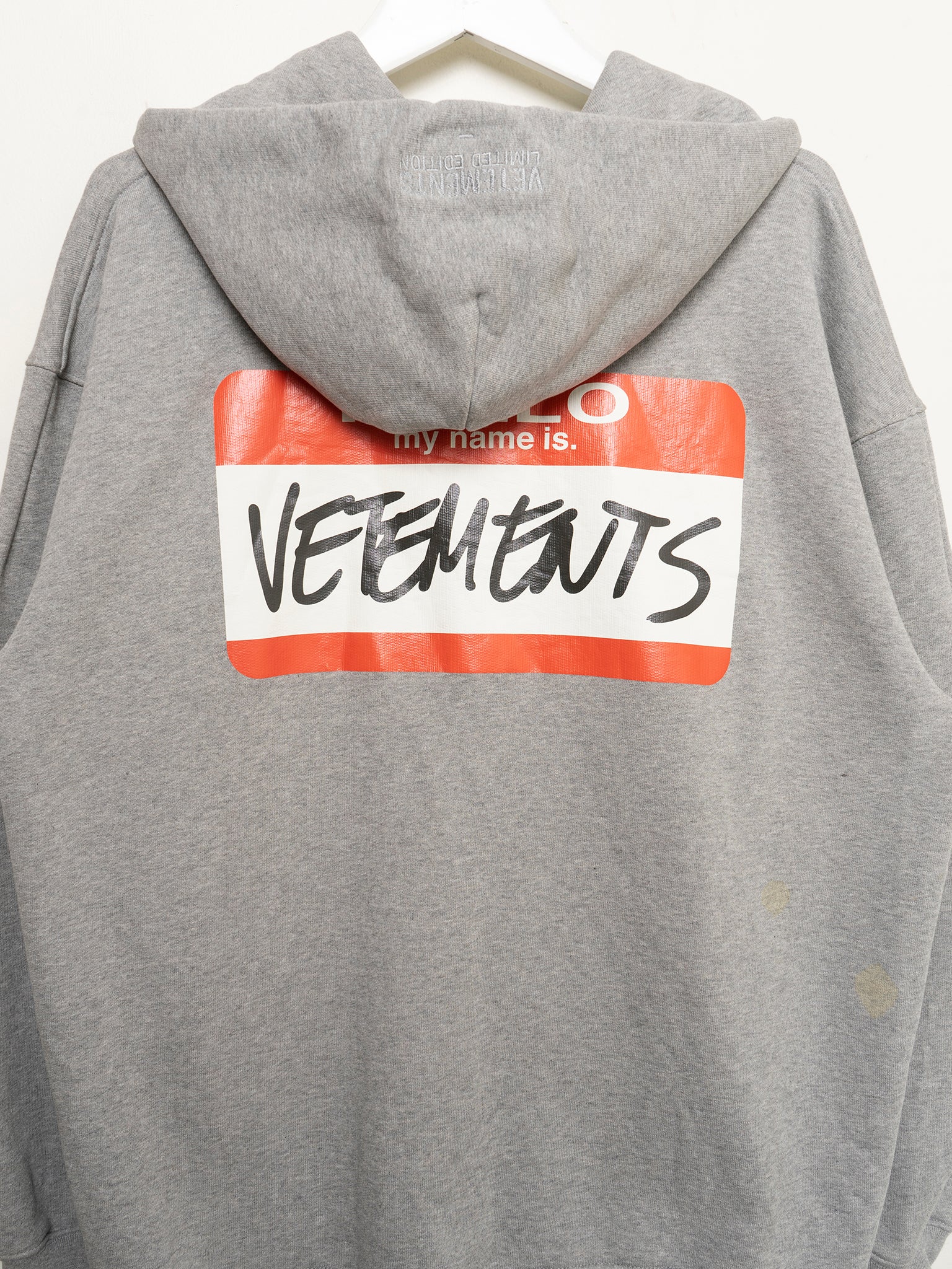 Nametag “Hello, My Name Is” Zip-Up Hoodie - Image 4