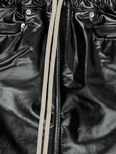Pleather Zip Skirt - Image 3