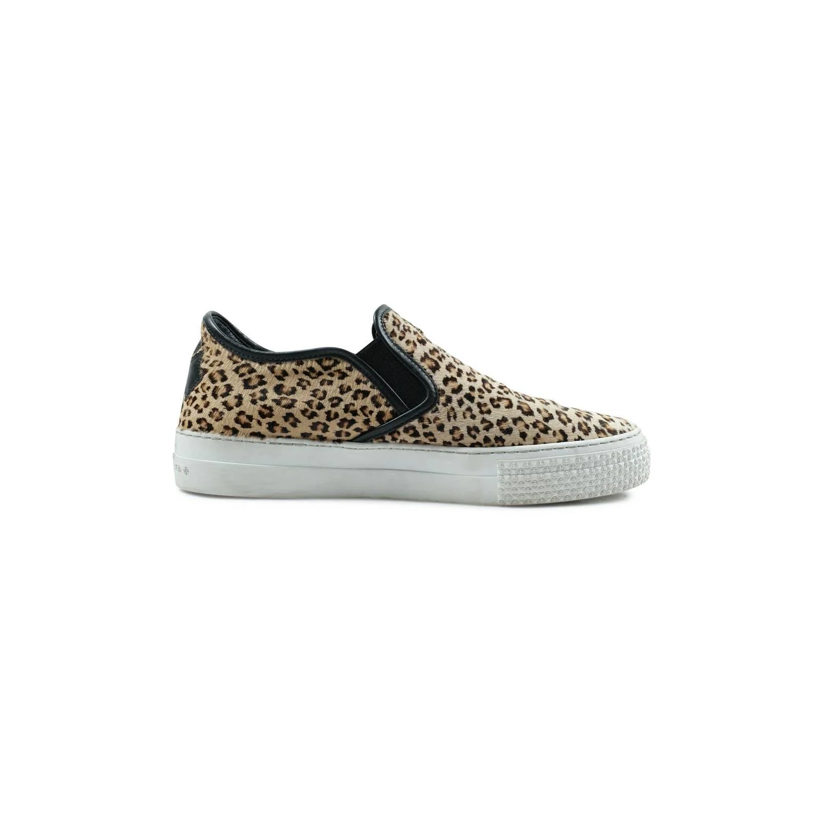 Pony Hair Cheetah Slip Ons - Image 3