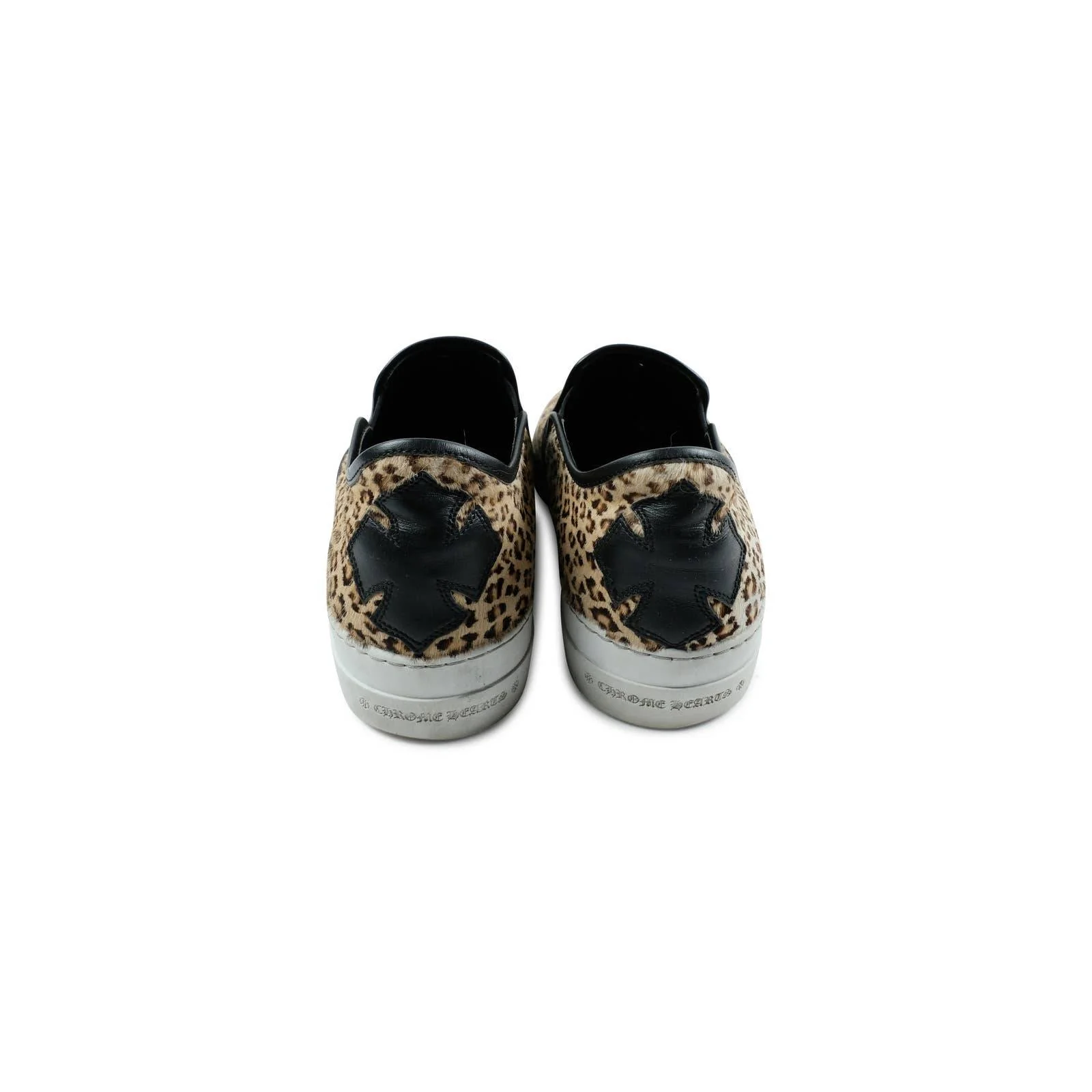 Pony Hair Cheetah Slip Ons - Image 6