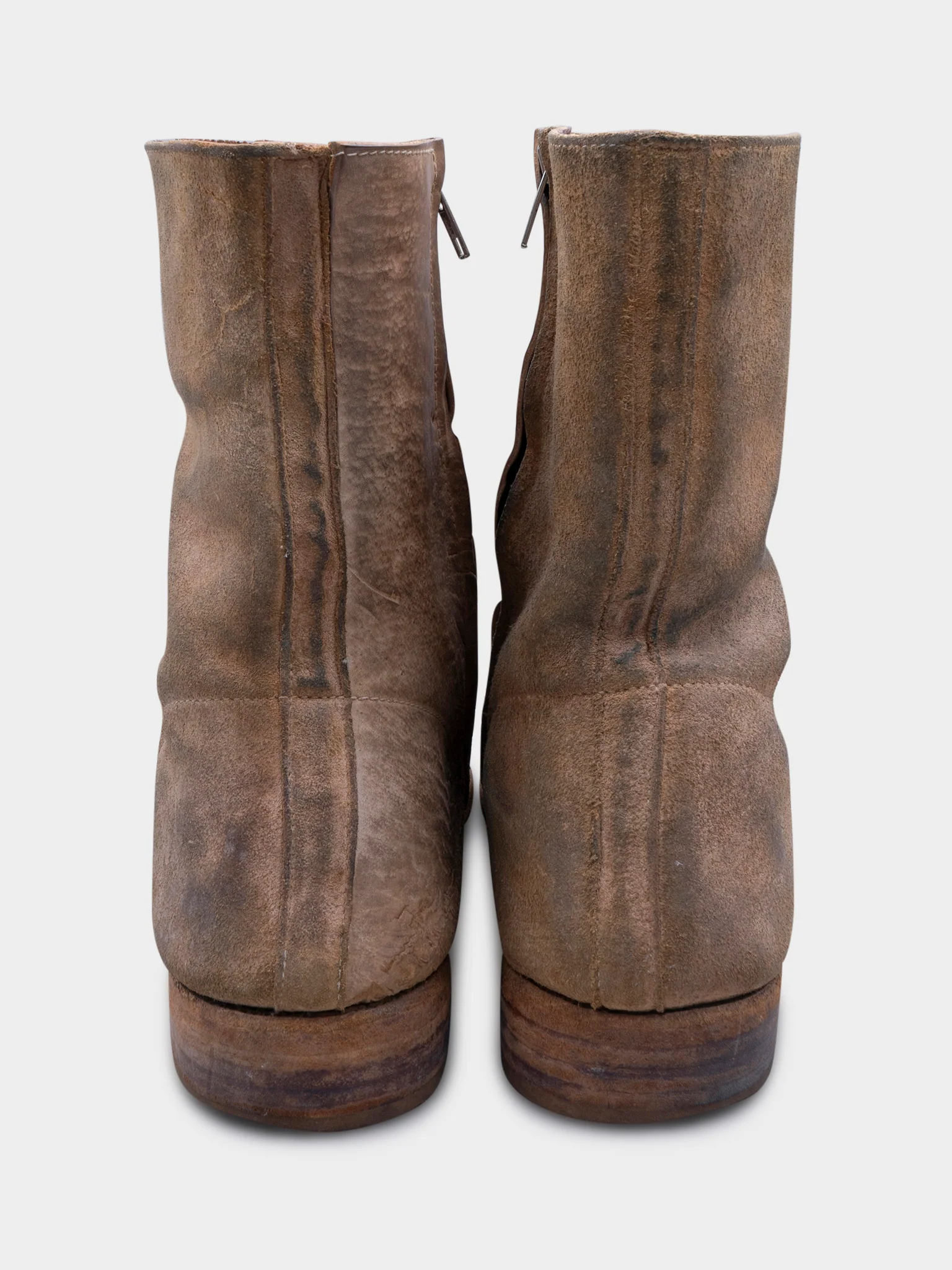 Reversed Pony Hair Boots - Image 4