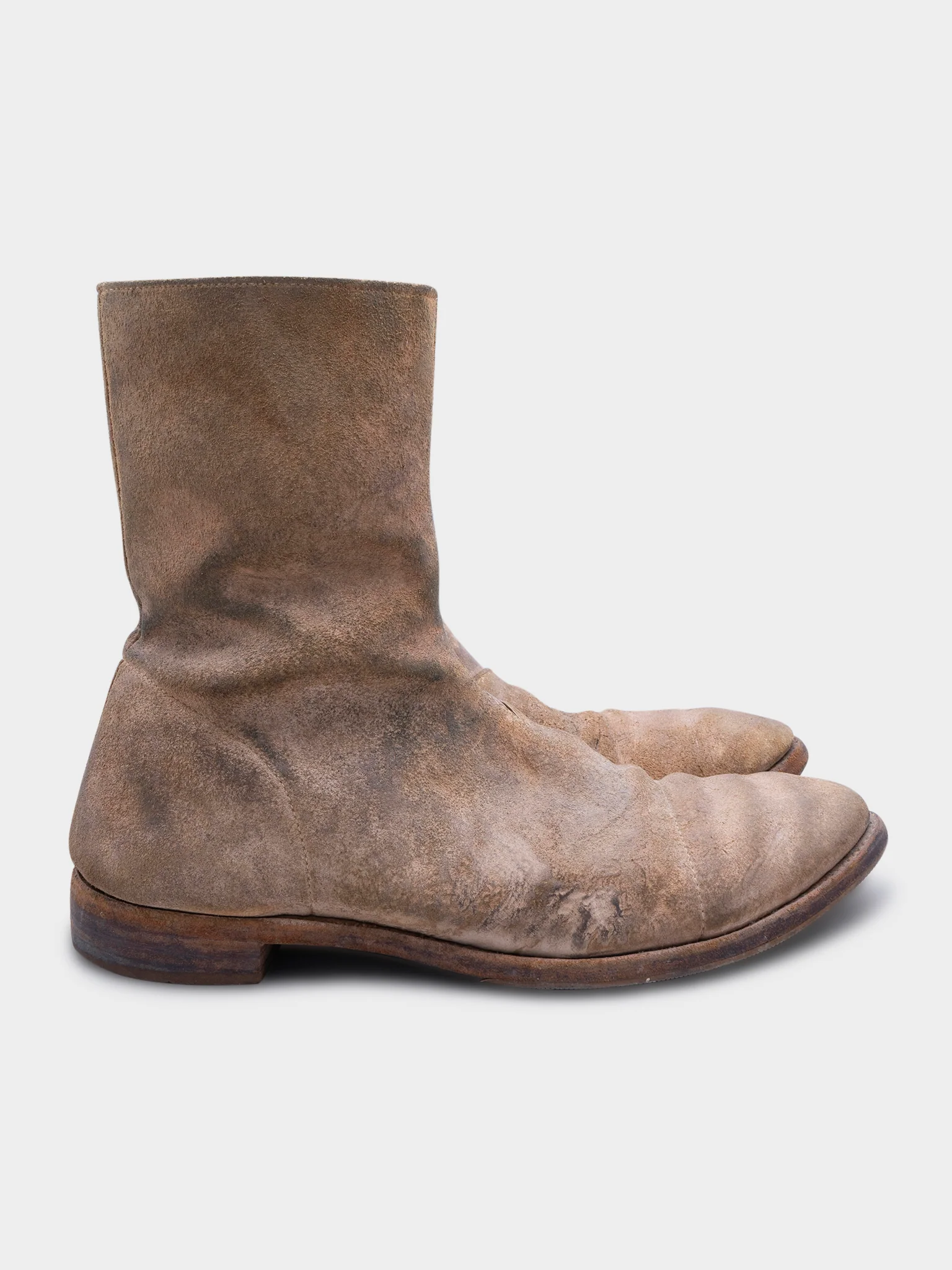 Reversed Pony Hair Boots - Image 5