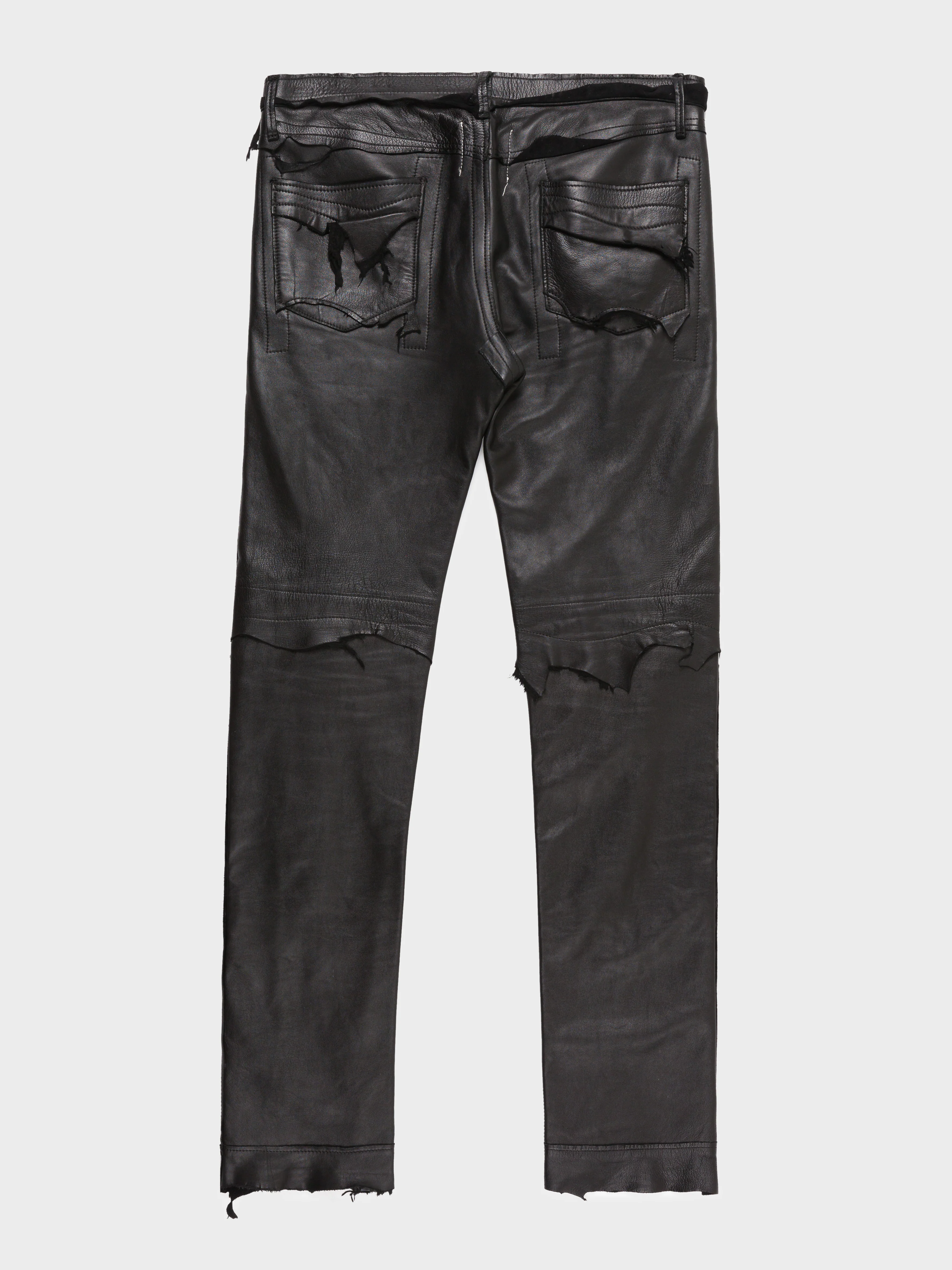 Rough Out Leather Pants - Image 3