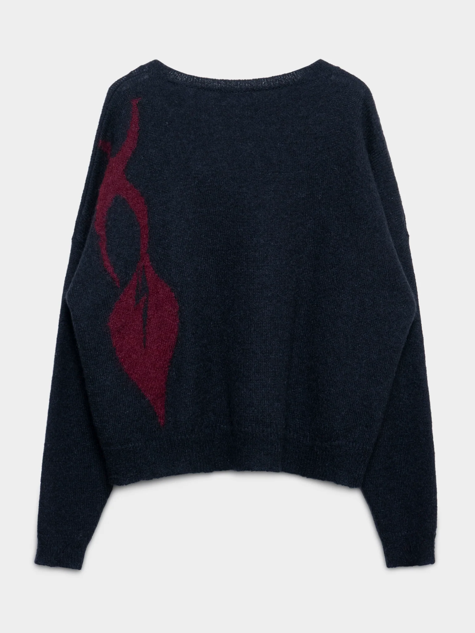 Sample Cross Mohair Sweater - Image 3