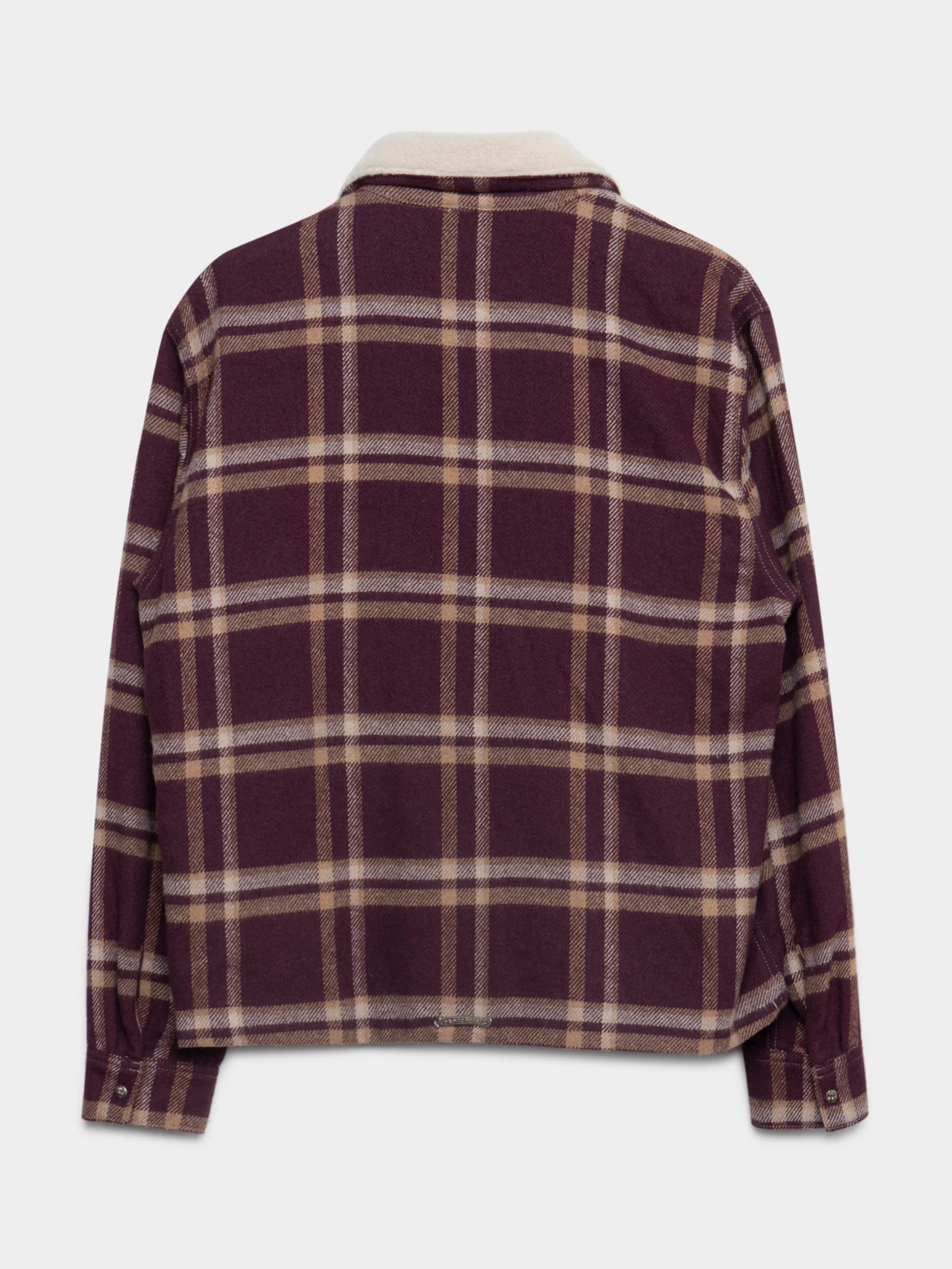 Shearling Flannel Jacket - Image 3
