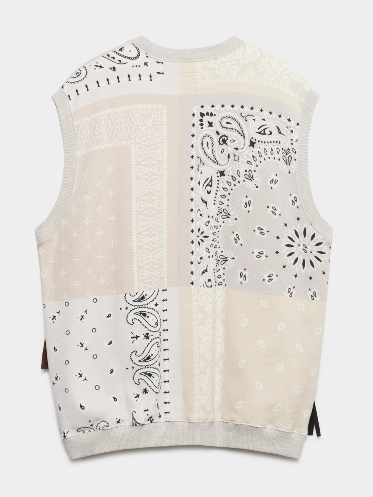 Sleeveless Bandana Sweater - Image 3
