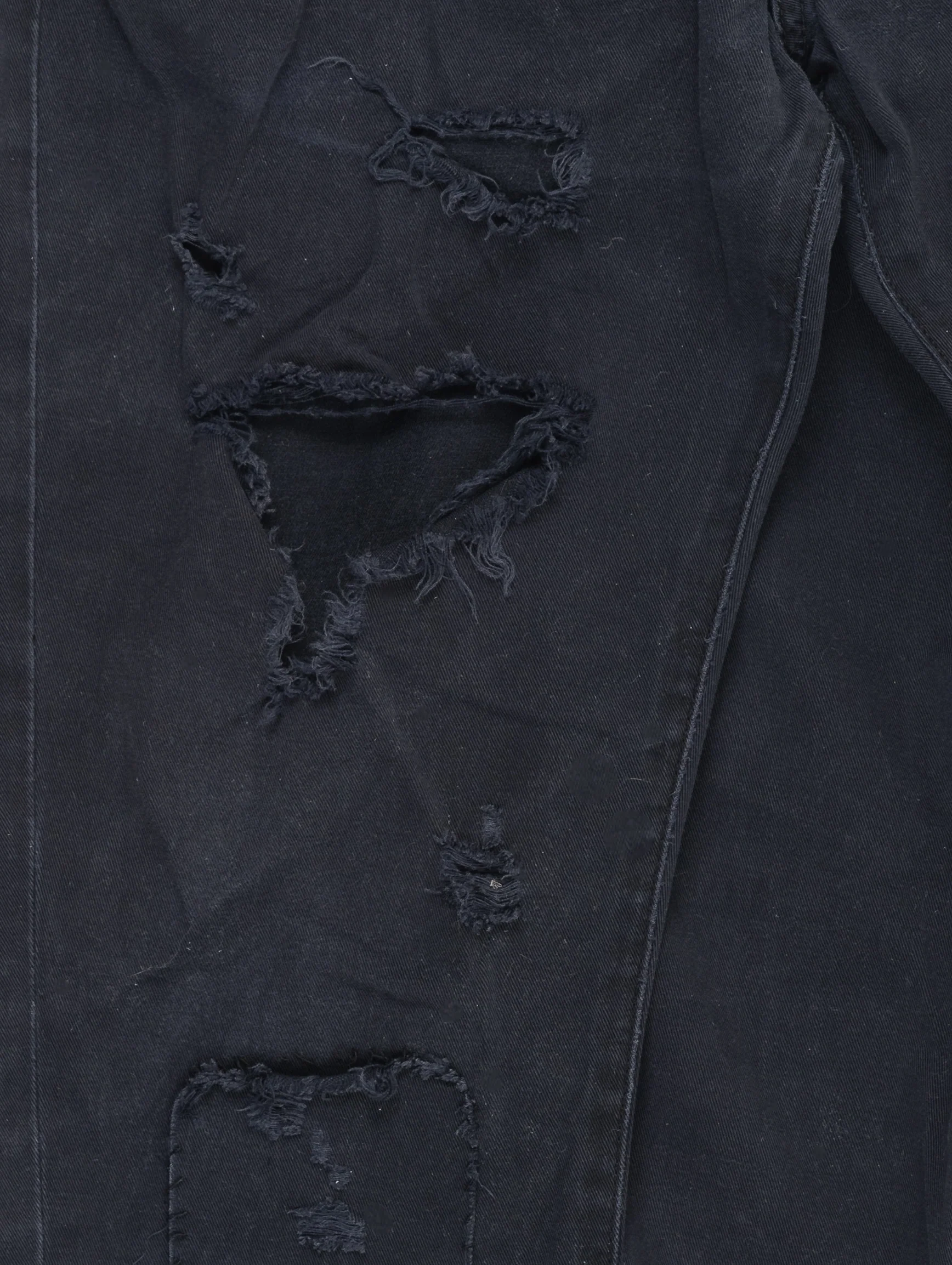 Thrashed Black Jeans - Image 3