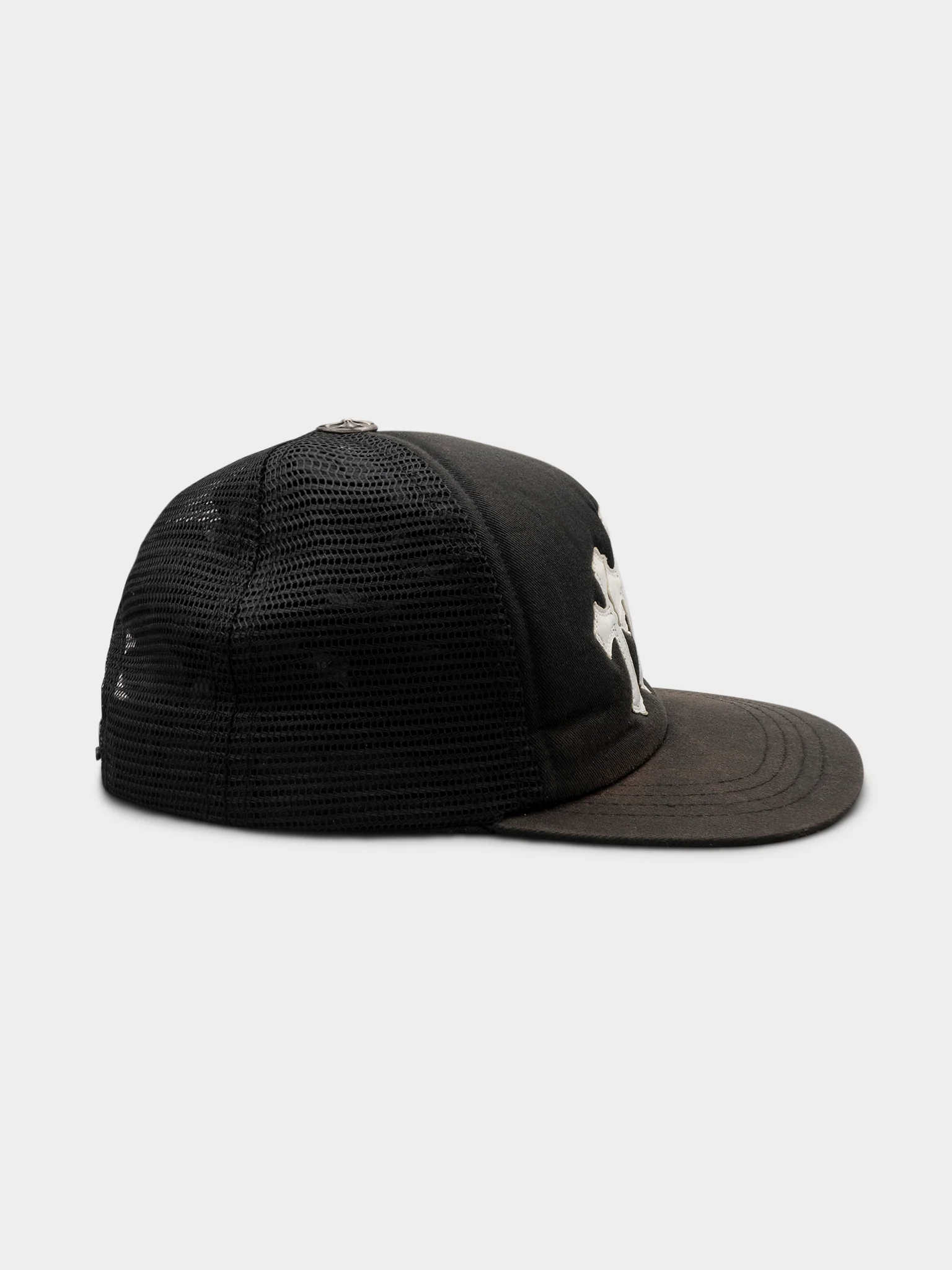 Triple Cross Patch Trucker Hat - Image 5