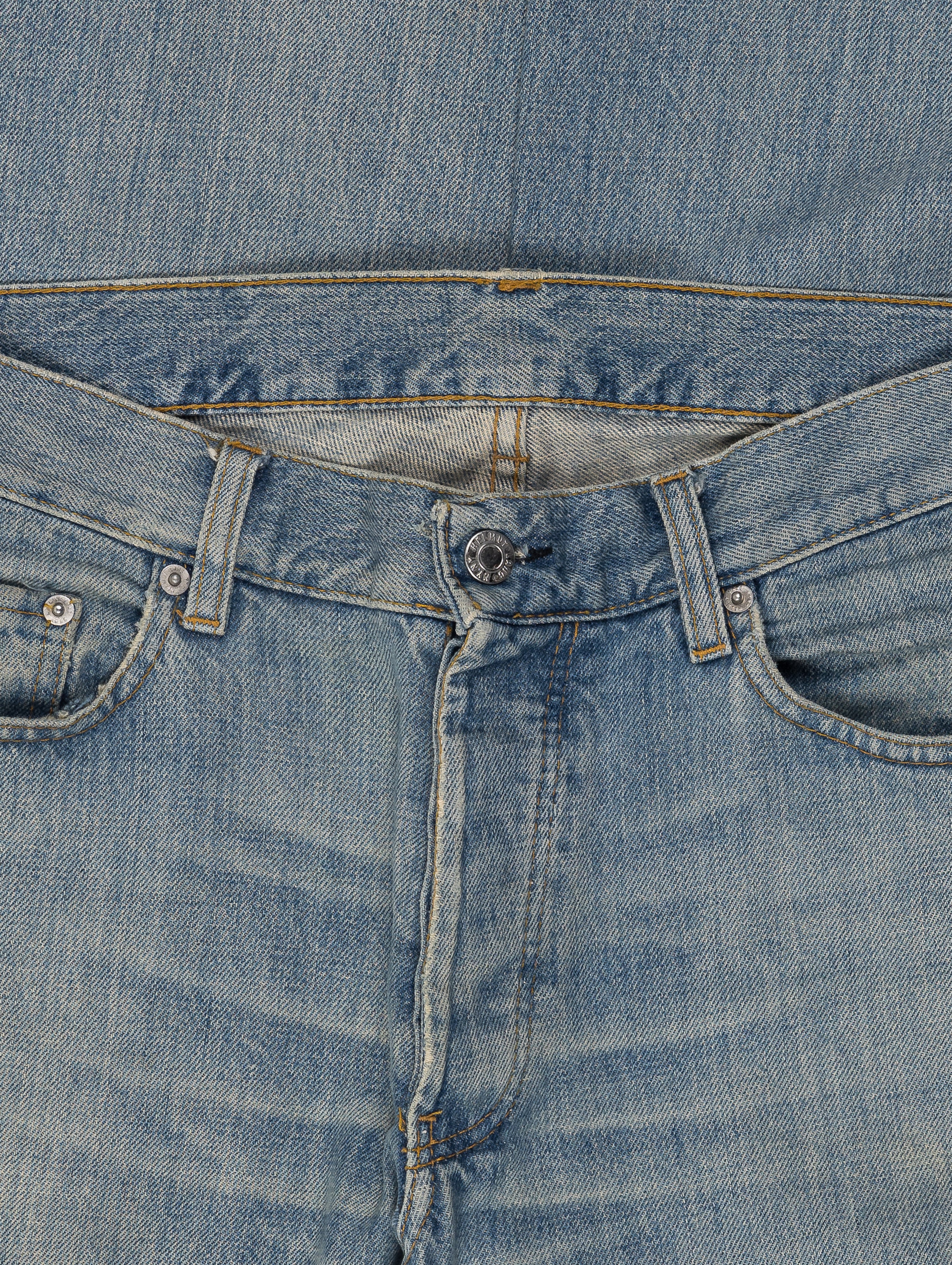 Vintage Faded Blue Denim - Image 3
