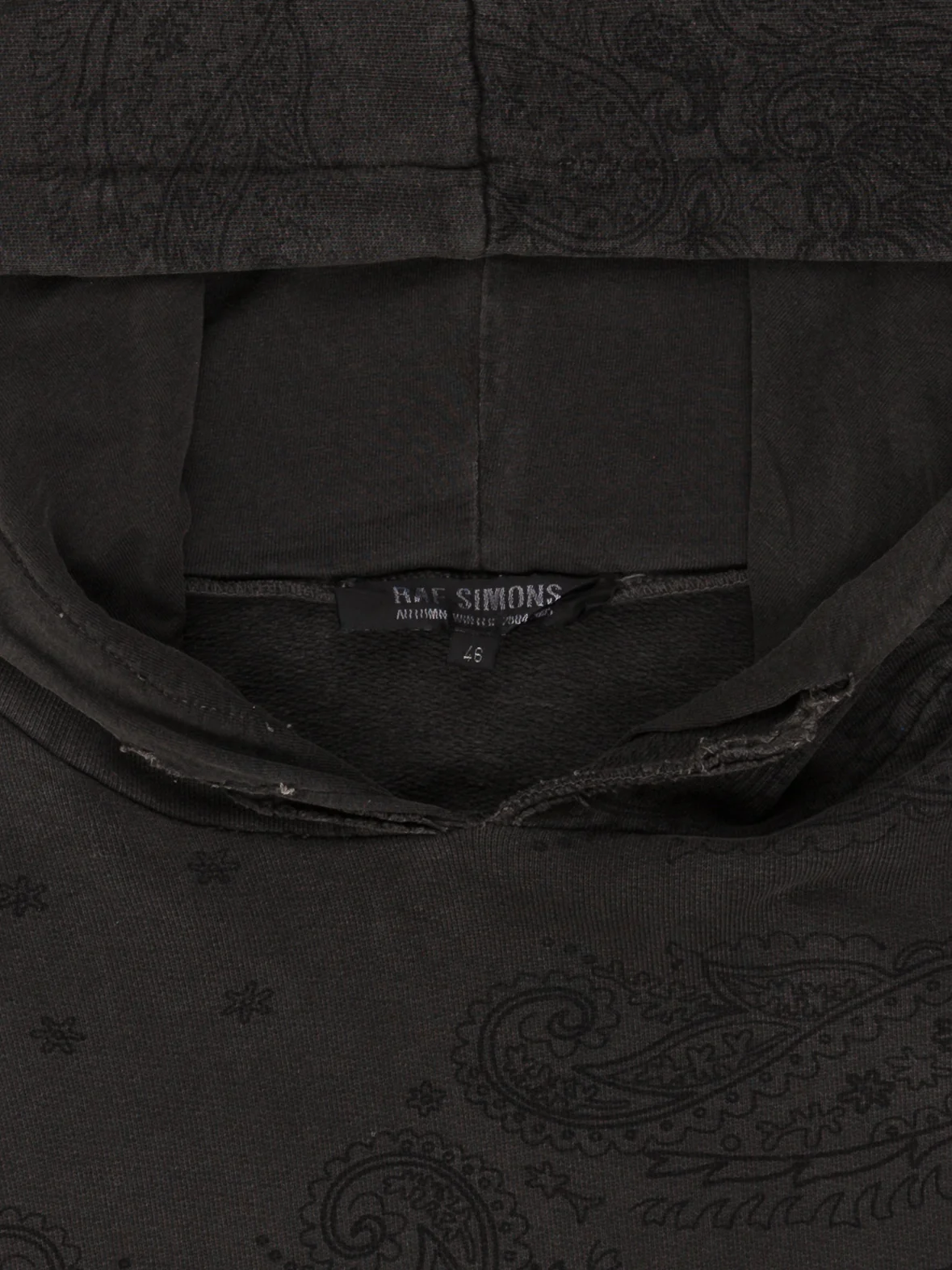 'Waves' Paisley Hoodie - Image 3