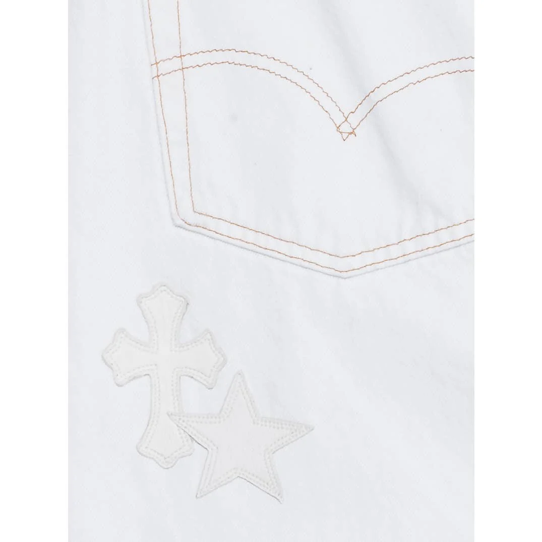 St. Barth's Multi-patch Denim - Image 3
